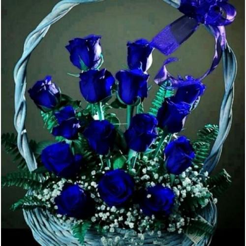Medley - 18 Stems In Basket